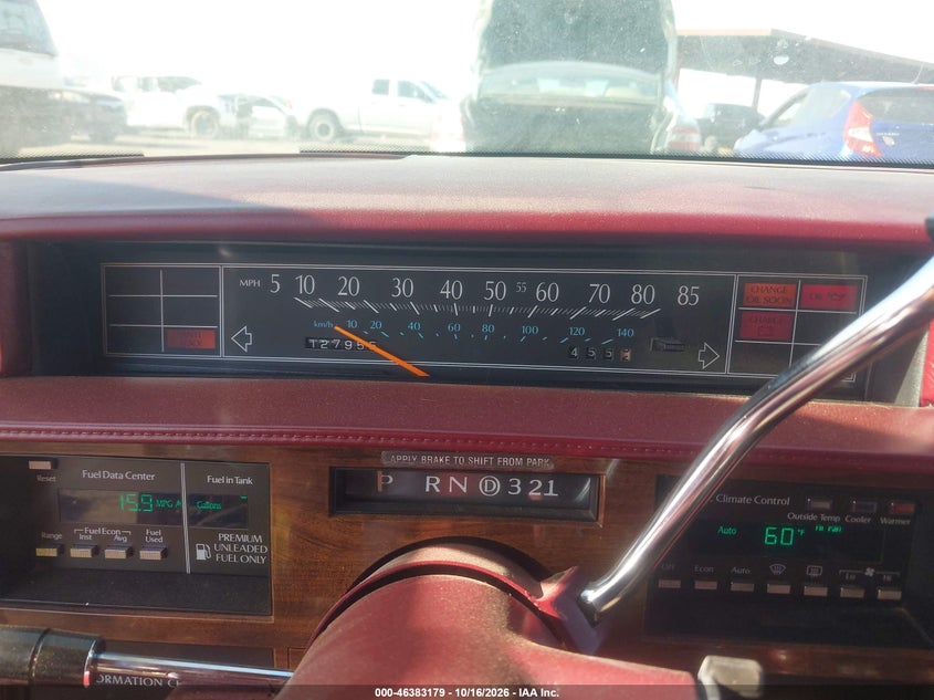 CADILLAC DEVILLE 1993 VIN 1G6CD53B1P4279864