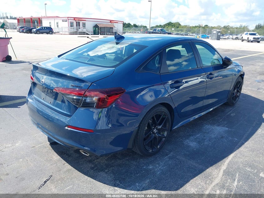 Vin: 2hgfe2f53th517949, lot: 46883533, honda civic sport 20264