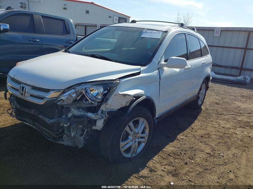 Vin: jhlre4h76ac002386, lot: 46883545, honda cr-v ex-l 20102