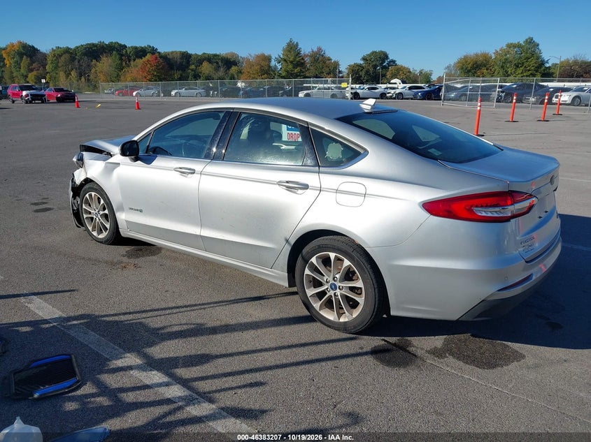 Vin: 3fa6p0lu0kr226388, lot: 46883554, ford fusion hybrid se 20193