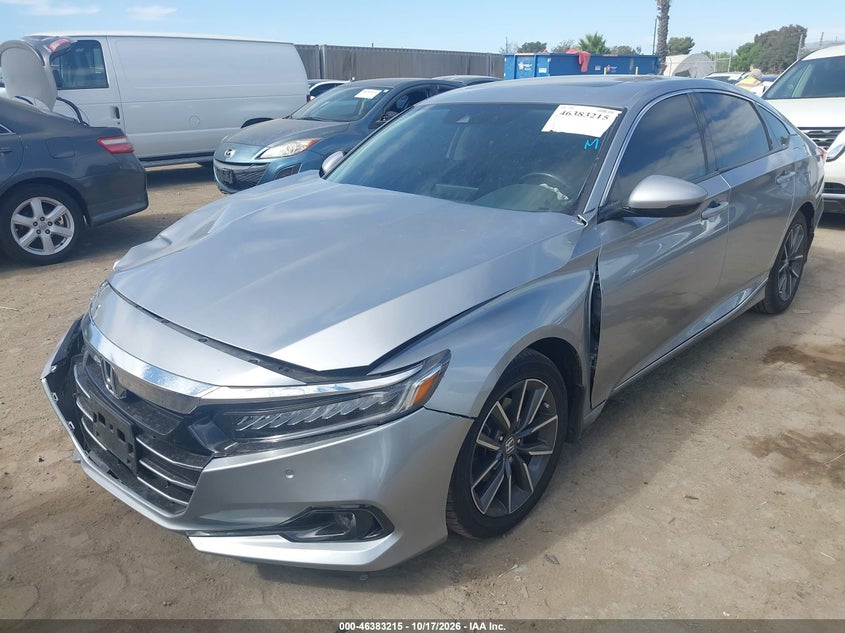 Vin: 1hgcv1f56na047561, lot: 46883562, honda accord ex-l 20222