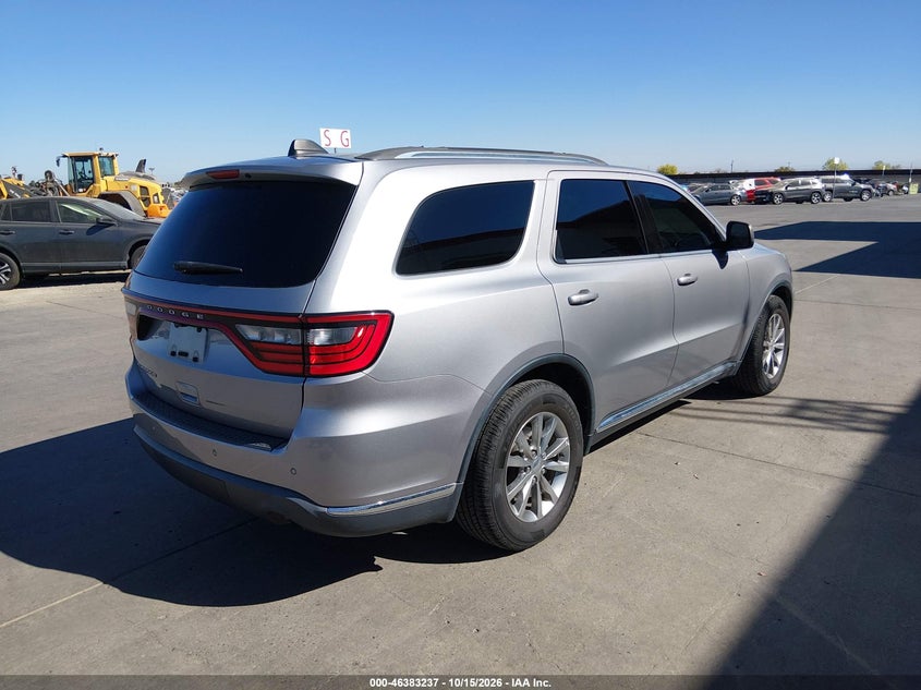 Vin: 1c4rdhag1jc408559, lot: 46883584, dodge durango sxt rwd 20184