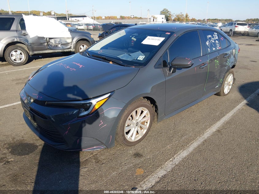 Vin: jtdbdmhe7r3015644, lot: 46883593, toyota corolla hybrid le 20242