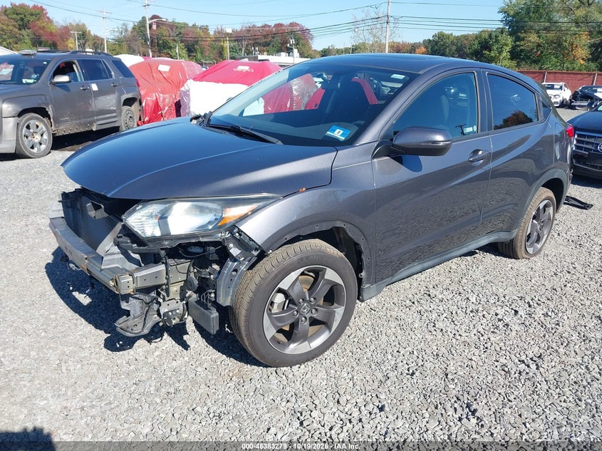 2018 Honda Hr-V Ex, Front End, IAAI, VIN 3CZRU6H52JG729221 — photo 2