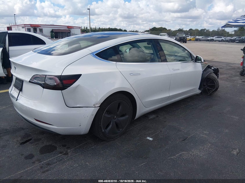 Vin: 5yj3e1ea2lf799730, lot: 46883657, tesla model 3 standard range plus rear-wheel drive/standard range rear-wheel drive 20204