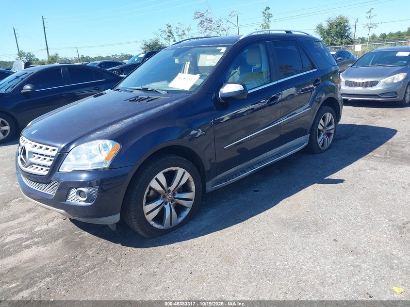 2010 Mercedes-Benz Ml 350, Front End, IAAI, VIN 4JGBB5GB7AA600108 — photo 2