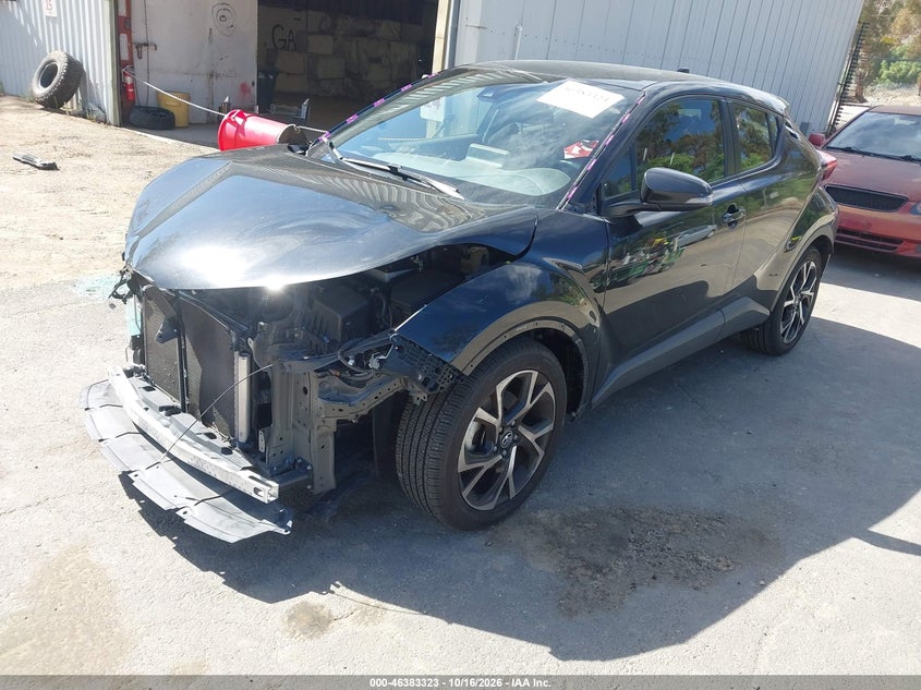 2019 Toyota C-Hr Xle, Front End, IAAI, VIN JTNKHMBX0K1034807 — photo 2