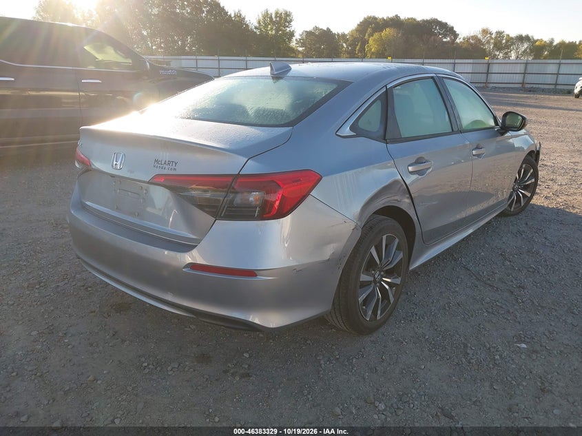 Vin: 2hgfe1f70ph318939, lot: 46883676, honda civic ex/ex w/o bsi 20234