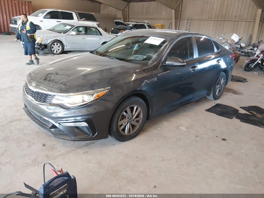 Vin: 5xxgt4l35kg294614, lot: 46883680, kia optima lx 20192