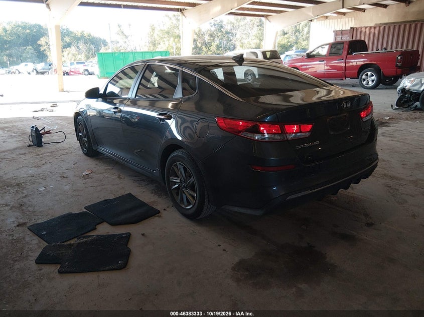 Vin: 5xxgt4l35kg294614, lot: 46883680, kia optima lx 20193