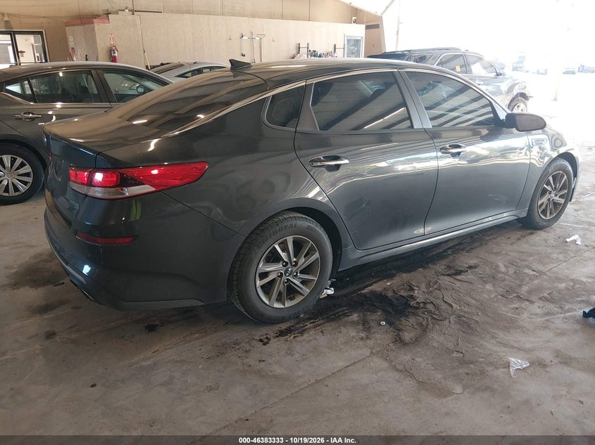Vin: 5xxgt4l35kg294614, lot: 46883680, kia optima lx 20194