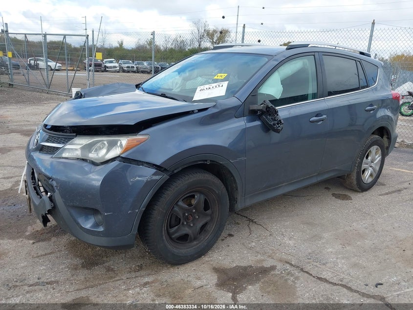Vin: 2t3zfrev4ew103987, lot: 46883681, toyota rav4 le 20142