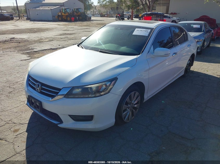 2015 Honda Accord Ex-L V-6, Обычный износ, IAAI, VIN 1HGCR3F80FA012509 — фото 2