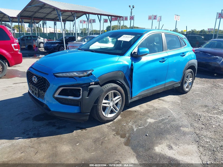 2019 Hyundai Kona Se, Left & Right Side, IAAI, VIN KM8K12AA9KU298628 — photo 2