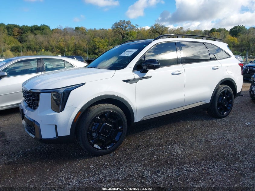 Vin: 5xyrkdjf3rg266230, lot: 46883764, kia sorento x-line sx 20242