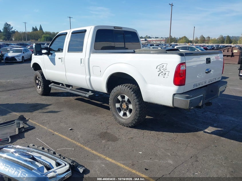 Vin: 1ft7w2b61deb05889, lot: 46883780, ford f-250 lariat 20133