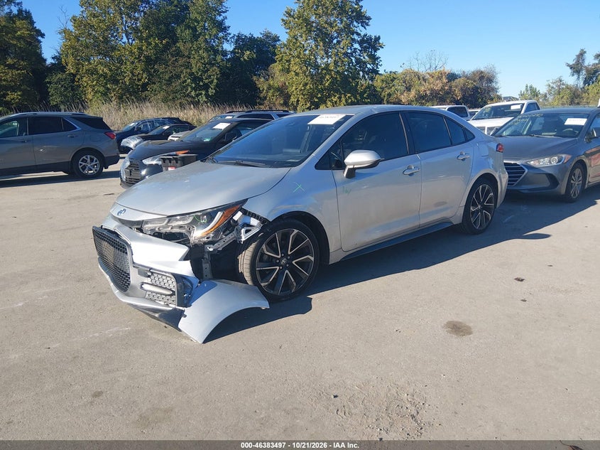 Vin: jtds4rce2lj016126, lot: 46883844, toyota corolla se 20202
