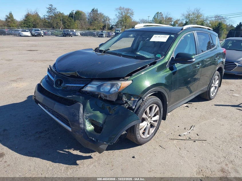 Vin: 2t3dfrev9dw062684, lot: 46883855, toyota rav4 limited 20132