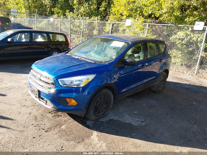 Vin: 1fmcu0f74hue83983, lot: 46883864, ford escape s 20172