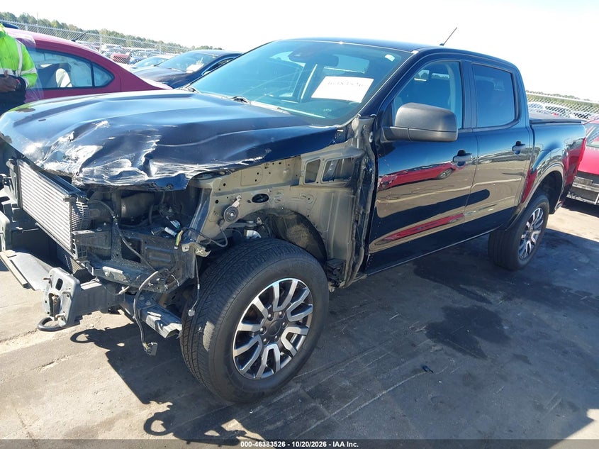 2019 Ford Ranger Xlt, Front End, IAAI, VIN 1FTER4EH8KLA29619 — photo 2