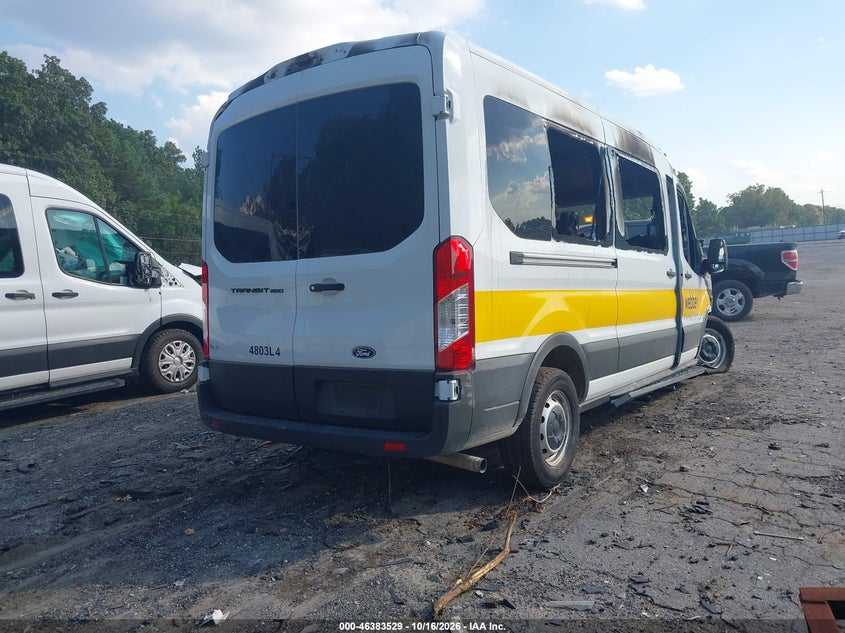 Vin: 1fbax2c88tka48372, lot: 46883876, ford transit-350 passenger van xl 20264