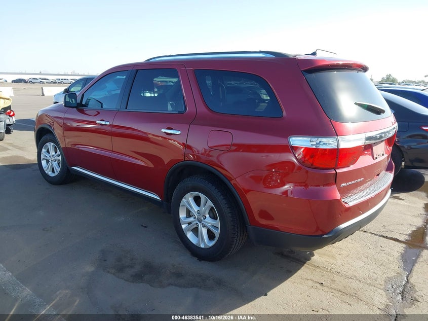 Vin: 1c4rdhdg5dc682685, lot: 46883888, dodge durango crew 20133