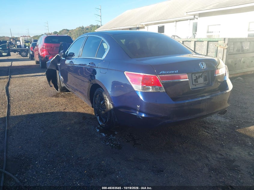 Vin: 1hgcp2f33ca109252, lot: 46883892, honda accord 2.4 lx 20123