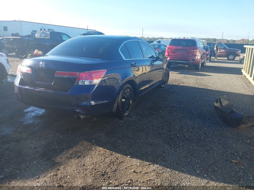 Vin: 1hgcp2f33ca109252, lot: 46883892, honda accord 2.4 lx 20124