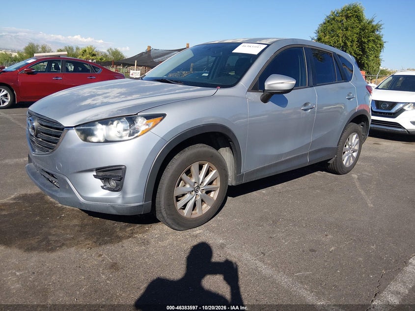 Vin: jm3ke2cy3g0604005, lot: 46883944, mazda cx-5 touring 20162
