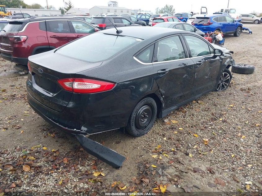Vin: 1fa6p0g73e5385885, lot: 46883945, ford fusion s 20144