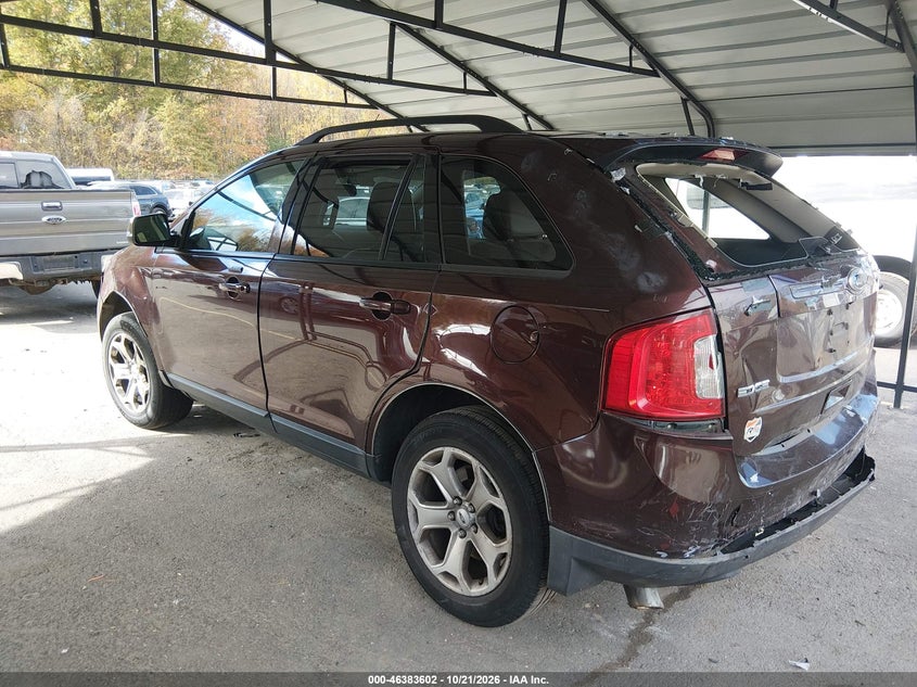 Vin: 2fmdk4jc8cba39221, lot: 46883949, ford edge sel 20123