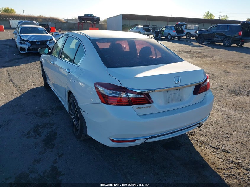 Vin: 1hgcr2f33ha281024, lot: 46883957, honda accord lx 20173