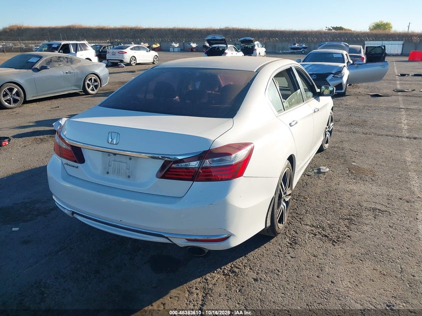 Vin: 1hgcr2f33ha281024, lot: 46883957, honda accord lx 20174