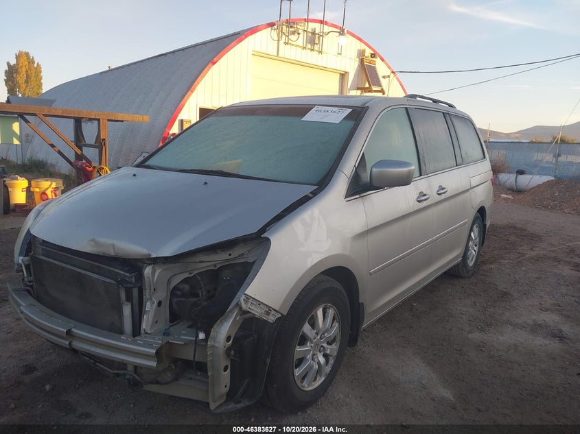 2008 Honda Odyssey Ex-L, Front End, IAAI, VIN 5FNRL38638B406201 — photo 2