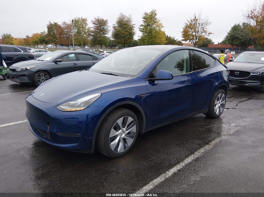 Vin: 7saygdee5ra243764, lot: 46883982, tesla model y long range dual motor all-wheel drive 20242