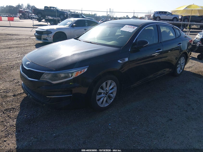Vin: 5xxgt4l30gg049436, lot: 46884005, kia optima lx 20162