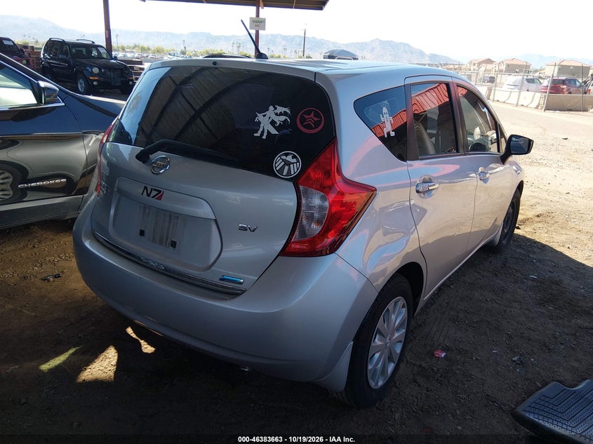 Vin: 3n1ce2cp9fl434435, lot: 46884010, nissan versa note sv 20154
