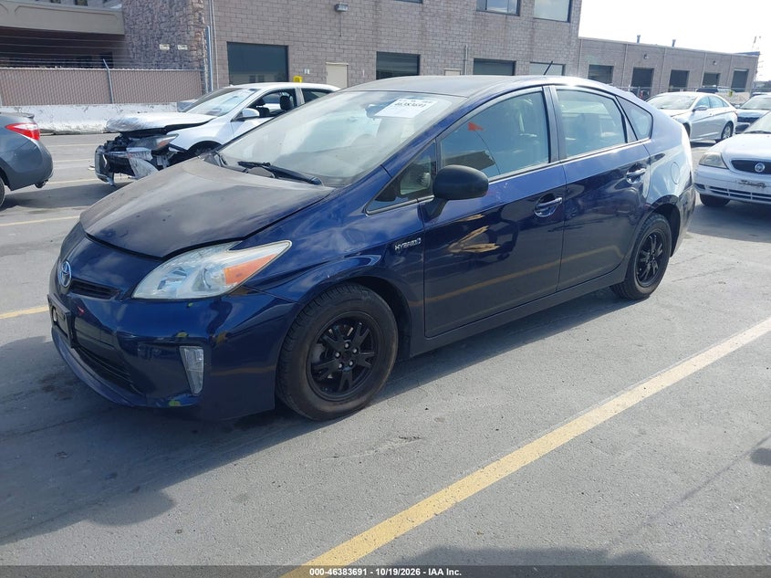 Vin: jtdkn3du7f0418167, lot: 46884038, toyota prius two 20152
