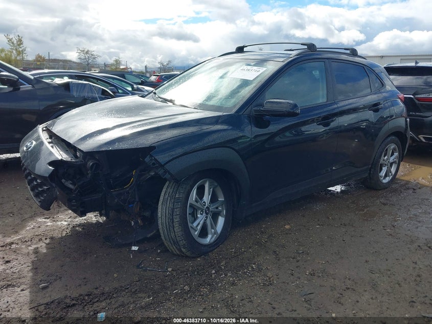 Vin: km8k6cab1pu052678, lot: 46884057, hyundai kona sel 20232
