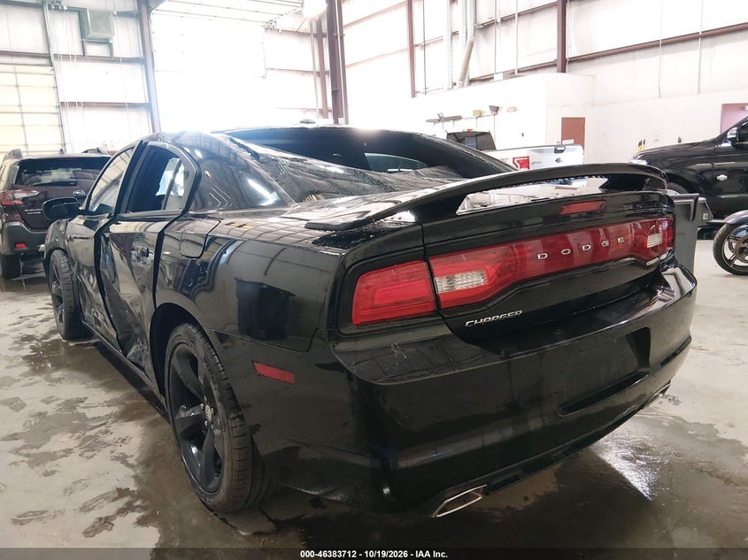 Vin: 2c3cdxhg5ch304473, lot: 46884059, dodge charger sxt 20123