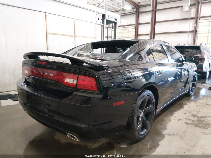 Vin: 2c3cdxhg5ch304473, lot: 46884059, dodge charger sxt 20124