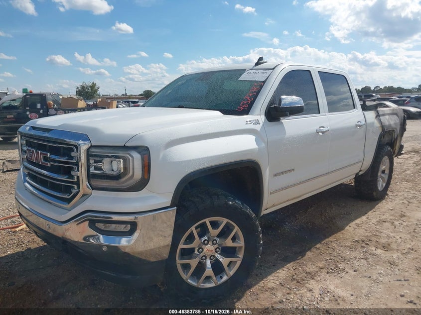 Vin: 3gtu2nec6gg191022, lot: 46884132, gmc sierra 1500 slt 20162
