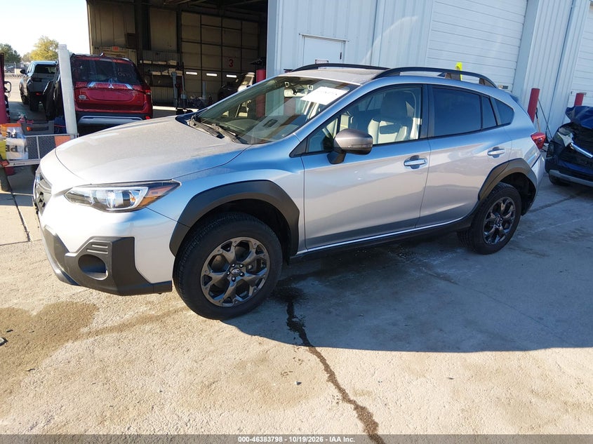 Vin: jf2gthsc3ph230107, lot: 46884145, subaru crosstrek sport 20232
