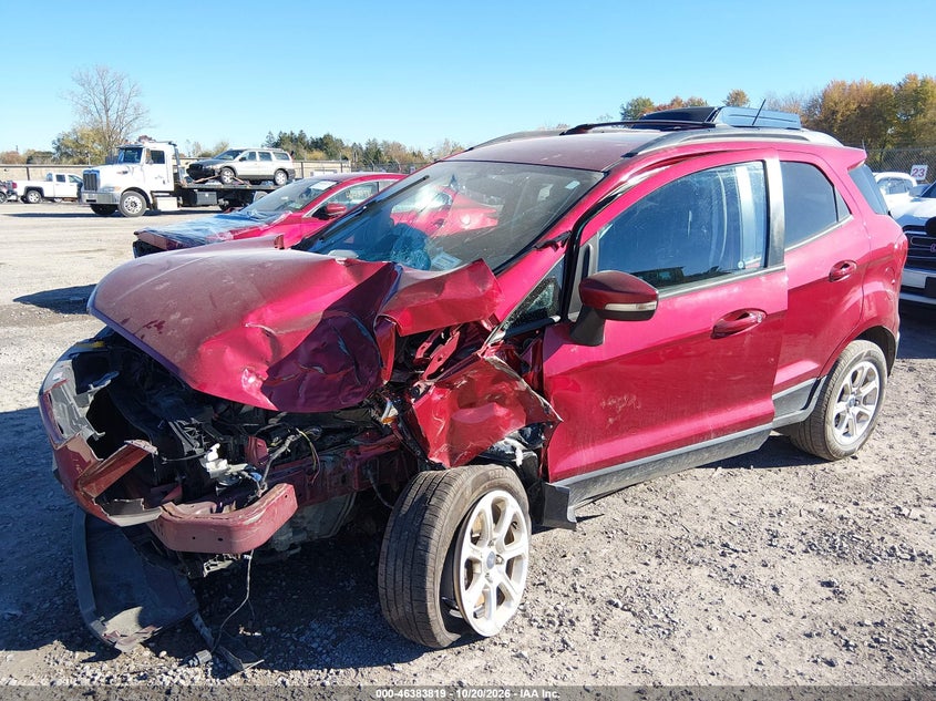 Vin: maj6p1ul8jc170497, lot: 46884166, ford ecosport se 20182
