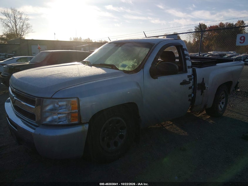 Vin: 1gcnkpea7bz124727, lot: 46884188, chevrolet silverado 1500 work truck 20112