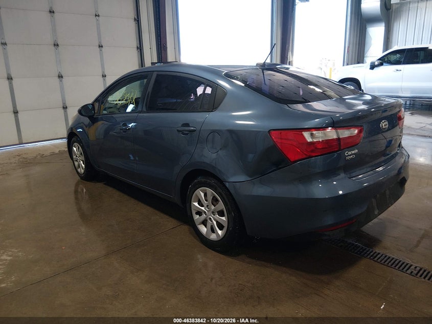 Vin: knadm4a31g6565187, lot: 46884189, kia rio lx 20163