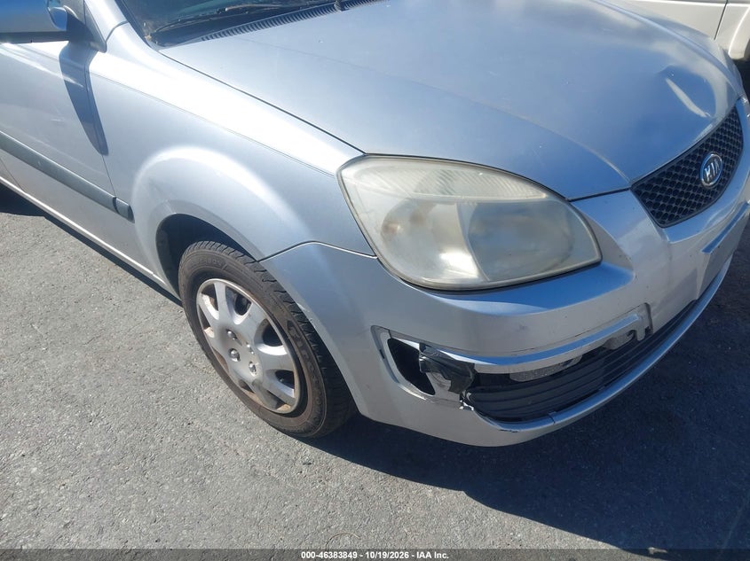 KIA RIO 2007 VIN KNADE123976190014