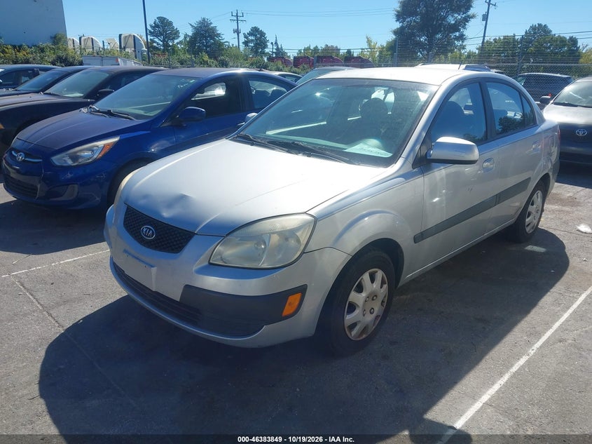 KIA RIO 2007 VIN KNADE123976190014
