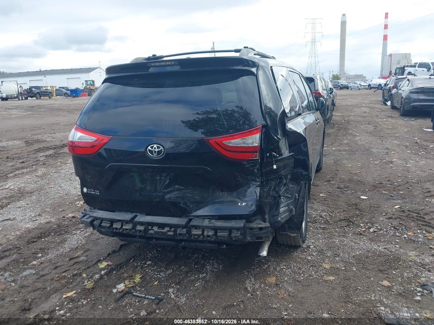 Vin: 5tdkk3dc4gs733443, lot: 46884199, toyota sienna le 8 passenger 20164