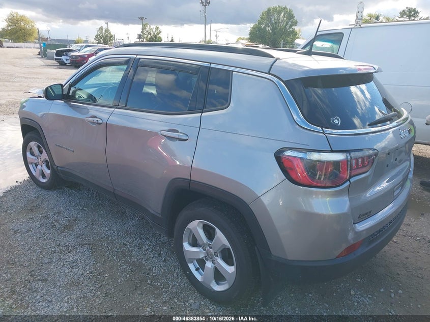 Vin: 3c4njcbb8lt102124, lot: 46884201, jeep compass latitude fwd 20203